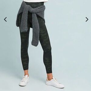 SPANX Black Camo Leggings